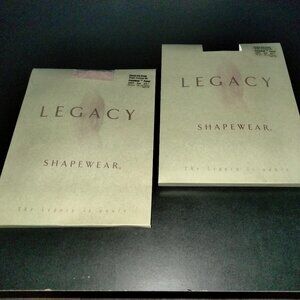 Legacy Shapewear Thigh Trimmer with FreshKnit Panel, Nude, Size C, Set of Two